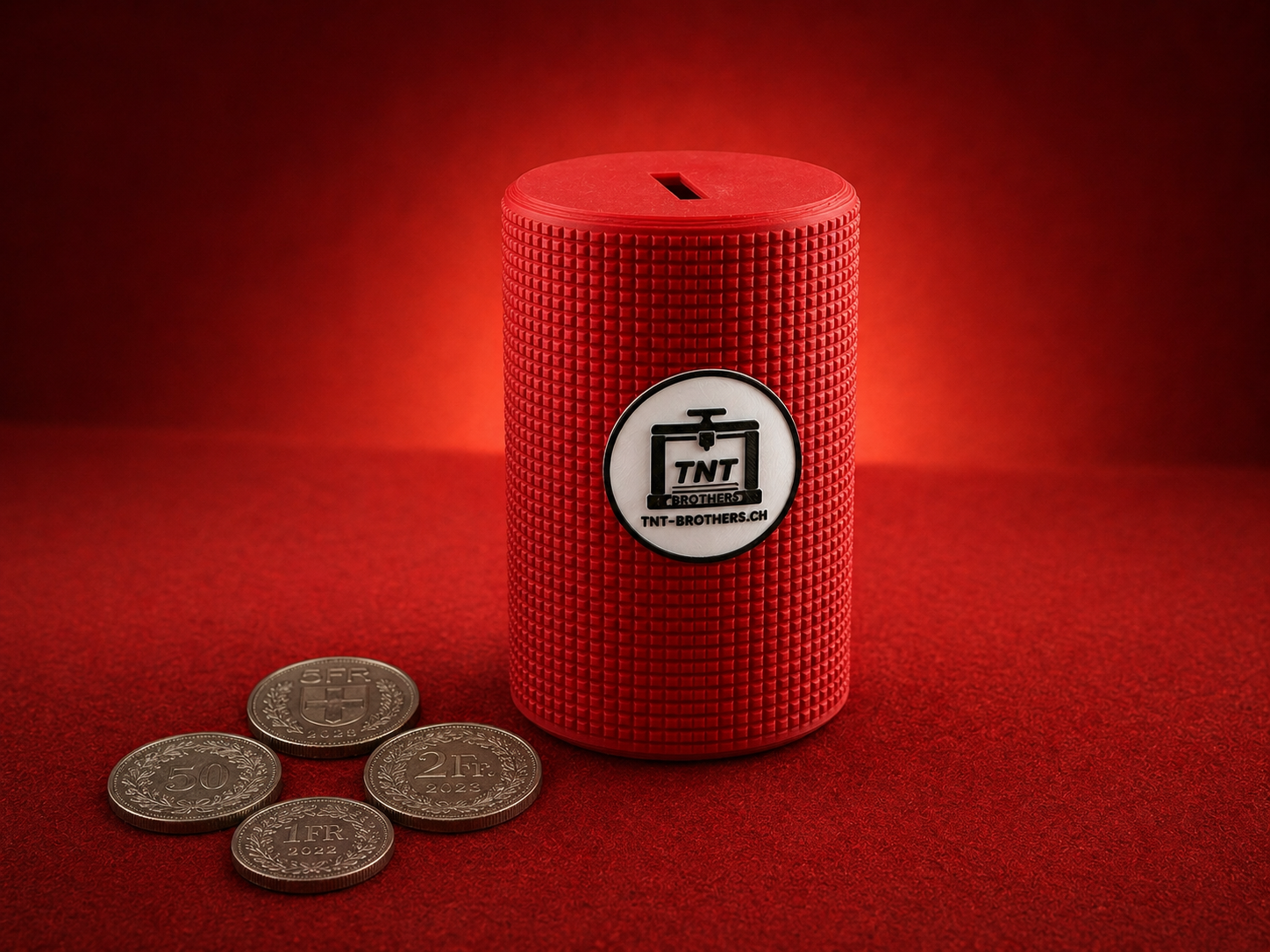 Spardose im TNT Design